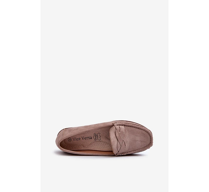 Dámske mokasíny 834280 Nestalia Brown - Vice Versa