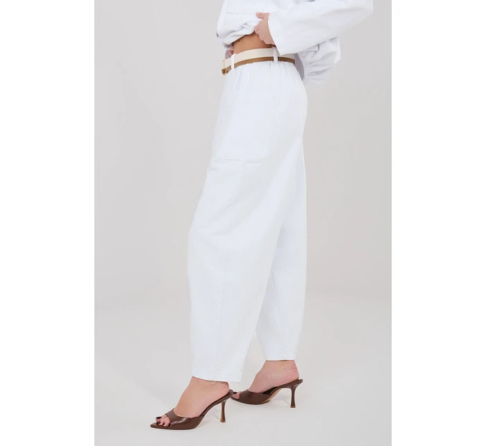 Šnúrové nohavice model 225425 Rue Paris