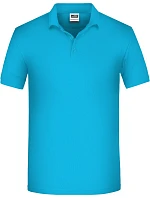 Daiber JN 874 Pánske pracovné polo z bio piqué 02.0874 tyrkysové Daiber JN 874 Pánske pracovné polo z bio piqué 02.0874 tyrkysové