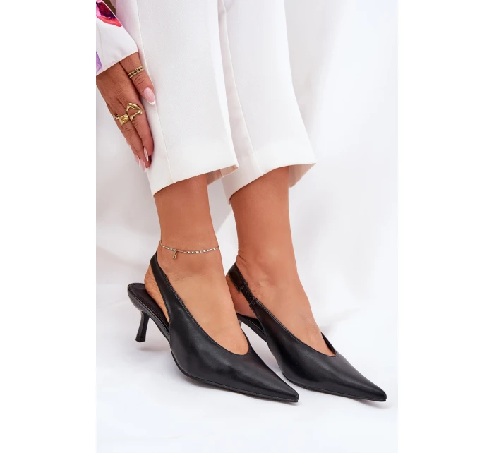 Lakované Lodičky S  Černé model 21687062 - Boto