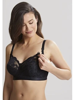 Mateřská podprsenka model 21865272 36 D Černá - Panache