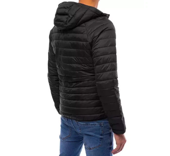 Pánská přechodná prošívaná bunda černá Dstreet model 21964306 - FashionStreet