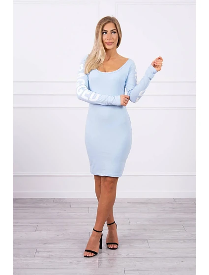 model 18746907 modré šaty - K-Fashion model 18746907 modré šaty - K-Fashion