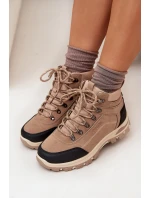 Dámské Trekingové Boty Big Star model 21705988 Béžové - Big Star Shoes Dámské Trekingové Boty Big Star model 21705988 Béžové - Big Star Shoes