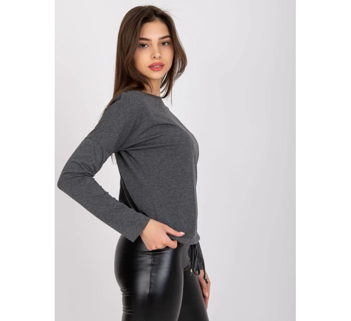 Blúzka RV BZ 5122.04P tmavo šedá