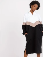 Šaty RV SK model 17063785 bílá a černá - FPrice