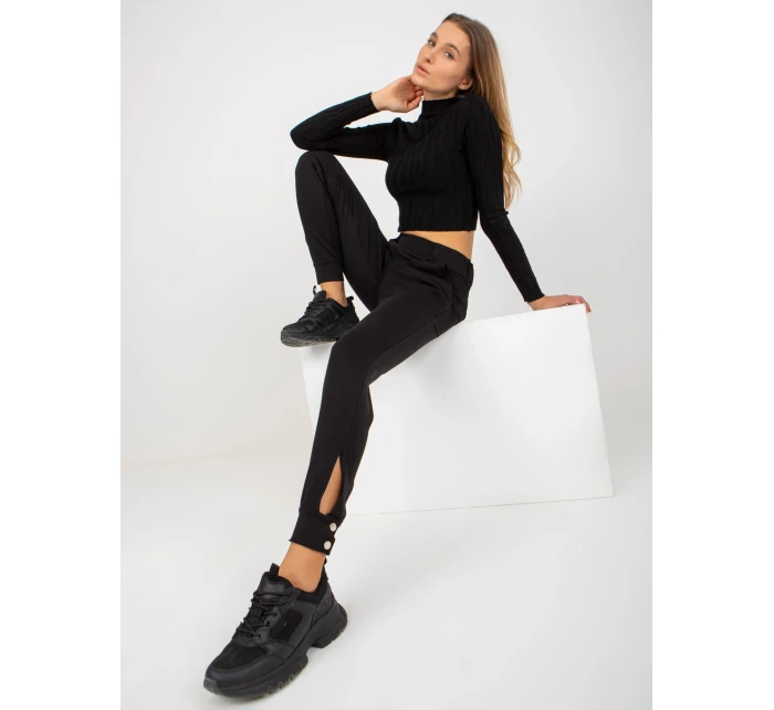 Dámske nohavice TW SP BL 1002 čierne Dámske nohavice TW SP BL 1002 čierne