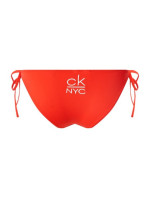 Spodný diel plaviek KW0KW00937-XBG červená - Calvin Klein