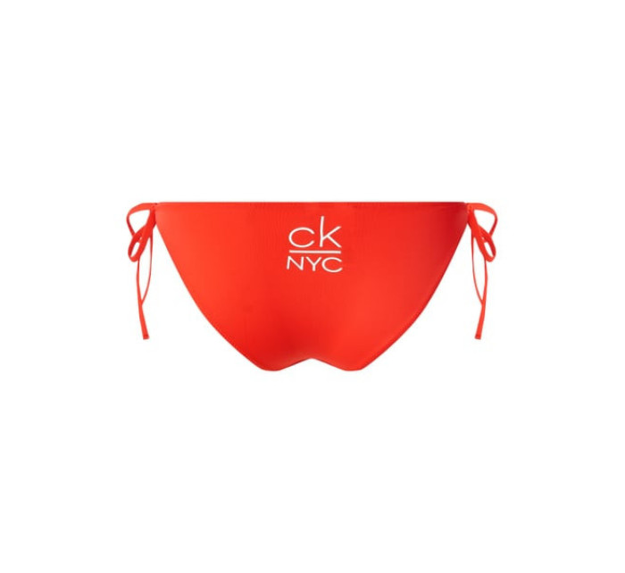 Spodný diel plaviek KW0KW00937-XBG červená - Calvin Klein
