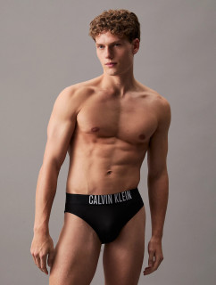 Pánské plavky KM0KM01057 BEH černé - Calvin Klein