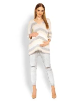 Tehotenský sveter model 114523 PeeKaBoo Tehotenský sveter model 114523 PeeKaBoo