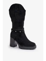 Topánky na podpätku model 201023 Step in style