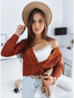 dámský červený svetr Dstreet model 21967072 - FashionStreet