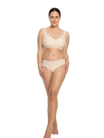 Dámsky športový top Jelly bra comfort beige - JULIMEX Dámsky športový top Jelly bra comfort beige - JULIMEX