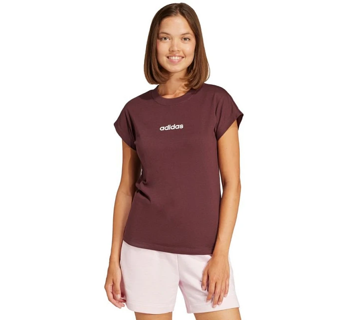 Bavlněné tričko Essentials Linear W model 22051436 - ADIDAS Bavlněné tričko Essentials Linear W model 22051436 - ADIDAS