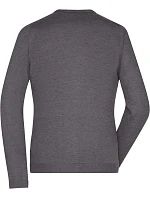 JN 660 Dámský pletený cardigan s výstřihem do V model 22487979 anthracite melange - Daiber JN 660 Dámský pletený cardigan s výstřihem do V model 22487979 anthracite melange - Daiber