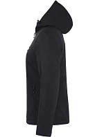 Padded Hooded Softshell Women Dámská zateplená softshellová bunda s kapucí model 22454952 black - Clique Padded Hooded Softshell Women Dámská zateplená softshellová bunda s kapucí model 22454952 black - Clique