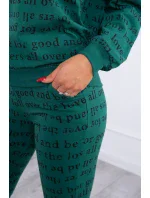 Zelená sada s potiskem Zelená sada s potiskem