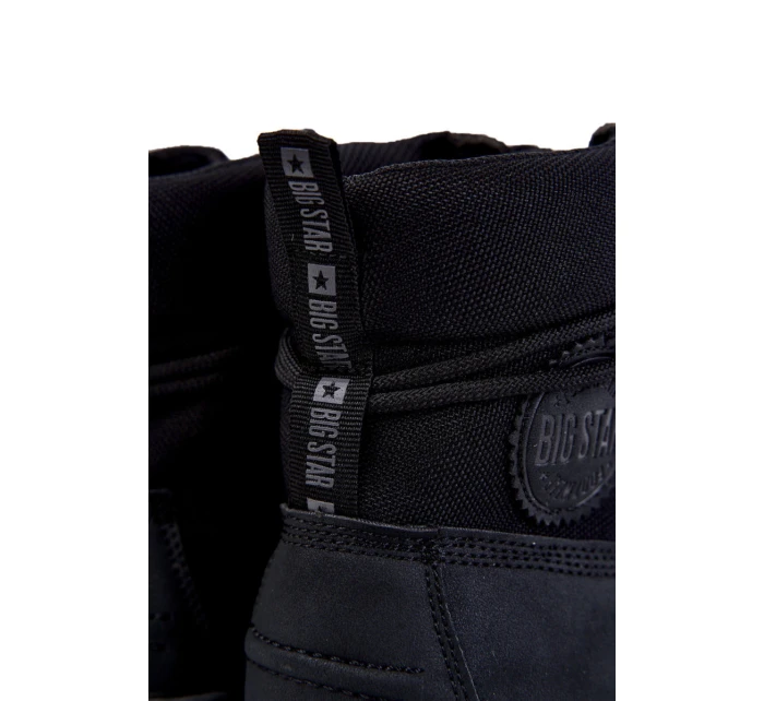 Pánské boty Memory Foam Big Star model 21601657 Černá - Big Star Shoes