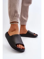 Lekkie Klapki Damskie Big Star NN274A042 Czarne Lekkie Klapki Damskie Big Star NN274A042 Czarne