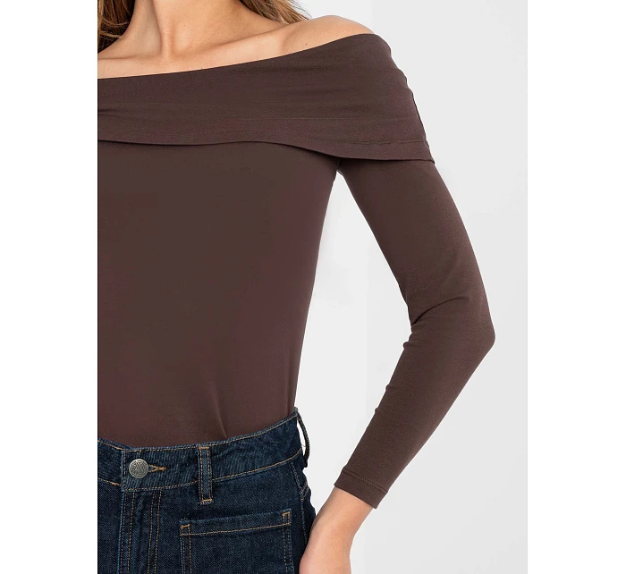 Blúzka RV BZ A1194.25 tmavohnedá Blúzka RV BZ A1194.25 tmavohnedá