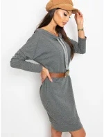 Šaty RV TU 4444.30P tmavo šedá