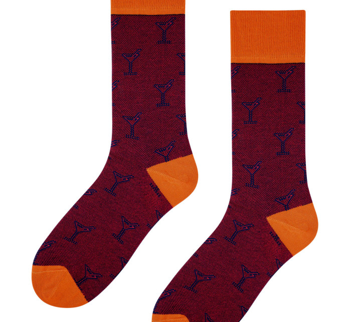 Ponožky Bratex KL-336B Orange