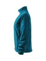 Bunda fleece dámska petrol