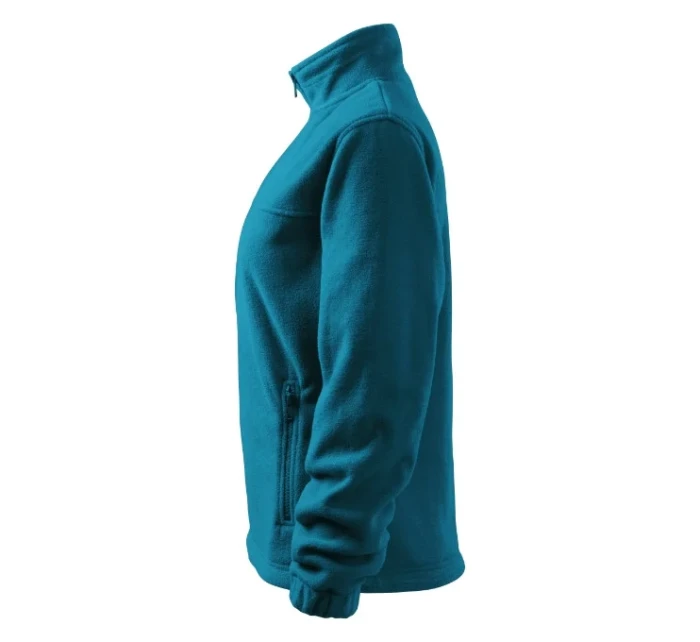 Bunda fleece dámska petrol