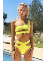 Dámske plavky Malibu Cut Out Bikini Lime - Hugz