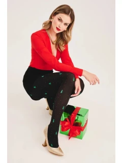 VIANOČNÉ STROMČEKY PANČUCHY 3D