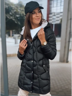 Dámska prešívaná bunda LORET black FashionStreet TY2894