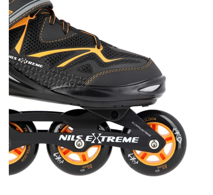 Inline korčule NILS Extreme NA9022 black/orange, veľkosť 41 Inline korčule NILS Extreme NA9022 black/orange, veľkosť 41