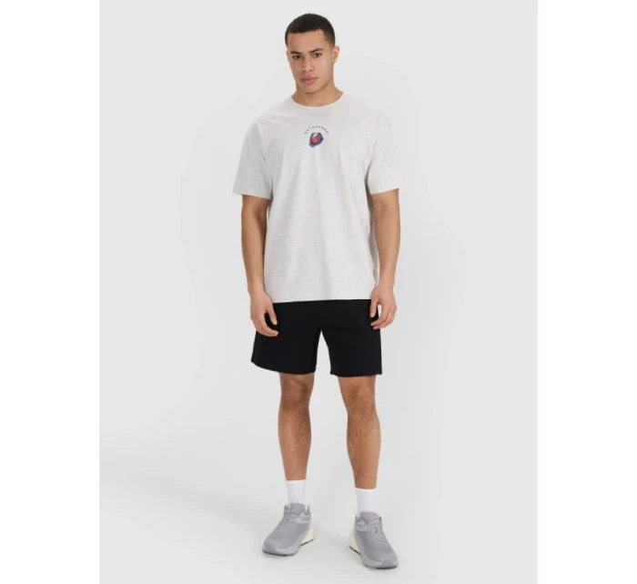 Pánské tričko oversize s potiskem model 21736351 - 4F Pánské tričko oversize s potiskem model 21736351 - 4F