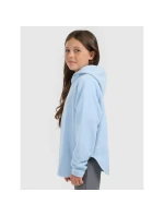 Dívčí volný fleece s kapucí model 21907156 - 4F