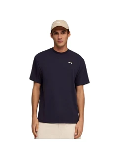 Pánske tričko Puma ESS Elevated Relaxed Tee, tmavomodré, 692018 16, pánske
