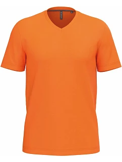 K 357 Pánské tričko s výstřihem do V model 22507644 orange - Kariban