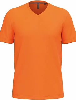 K 357 Pánské tričko s výstřihem do V model 22507644 orange - Kariban