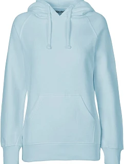 O Dámská mikina s kapucí z bio bavlny light blue model 22505979 - Neutral
