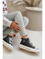 Zateplené Dámské Tenisky Na Platformě Eko Kůže Big Star model 21669602 Černé - Big Star Shoes