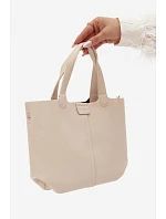 Béžová taška z umělé kůže model 22220925 - Flora&Co
