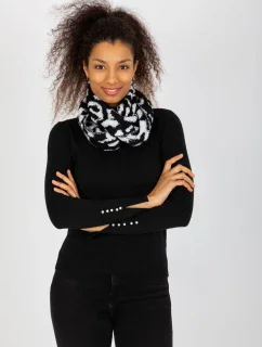 Tunelový šál AT KM ENEC B63 1.44P biela a čierna