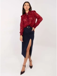 Koszula IT KS model 21795559 bordowy - FPrice