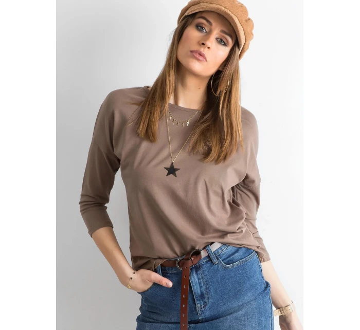 Blúzka RV BZ 4661.51P hnedá