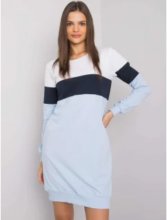 Dámske šaty RV SK 5869.04 biele a modré