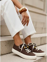 Dámske tenisky ZY1403 hnedé - FashionStreet