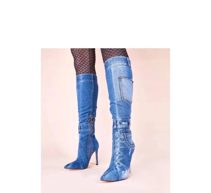 Topánky na podpätku model 222058 Solea