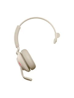 Bezdrôtové slúchadlá do uší Jabra Evolve2 65 UC Mono Link380c, béžové