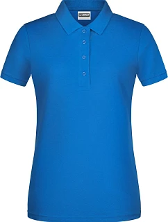 Dámské piqué polo z bio bavlny 02. royal model 22534264 - Daiber