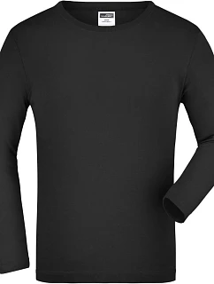 JN Dětské tričko s dlouhým rukávem 02. black model 22493787 - Daiber